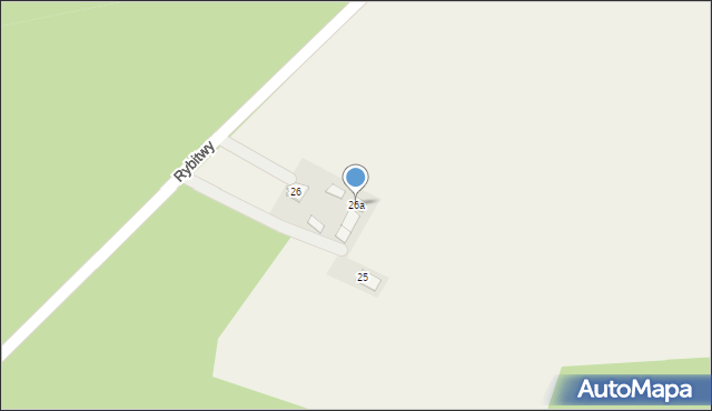 Śródborze, Śródborze, 26a, mapa Śródborze