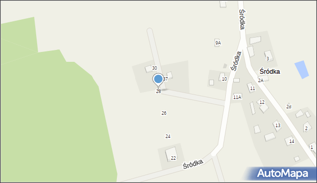 Śródka, Śródka, 28, mapa Śródka