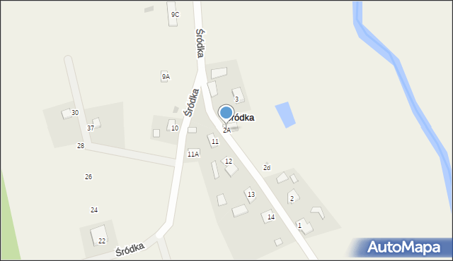 Śródka, Śródka, 2A, mapa Śródka