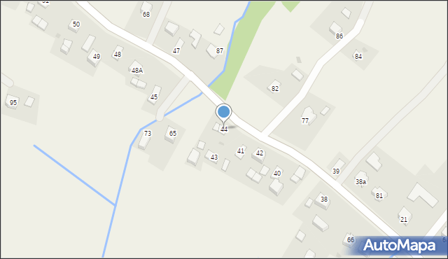 Srogów Dolny, Srogów Dolny, 44, mapa Srogów Dolny