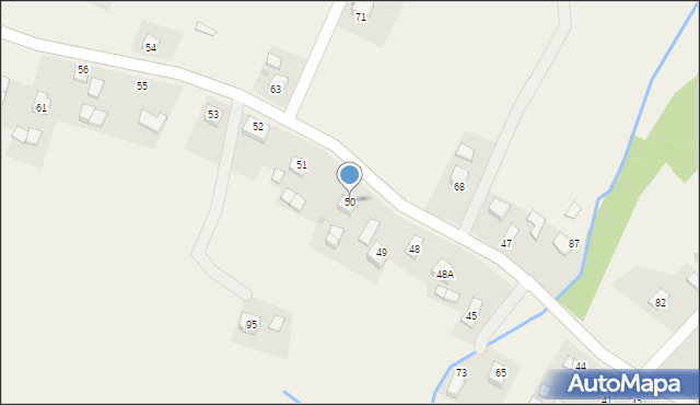 Srogów Dolny, Srogów Dolny, 50, mapa Srogów Dolny