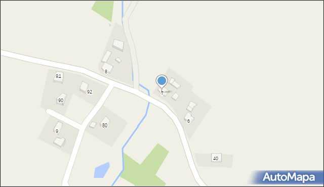 Srogów Dolny, Srogów Dolny, 7, mapa Srogów Dolny