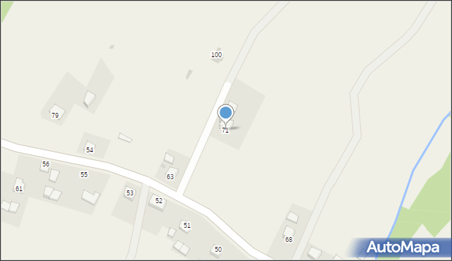 Srogów Dolny, Srogów Dolny, 71, mapa Srogów Dolny