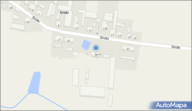 Sroki, Sroki, 25, mapa Sroki