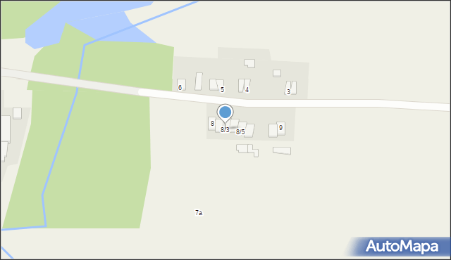 Srokowski Dwór, Srokowski Dwór, 8/3, mapa Srokowski Dwór