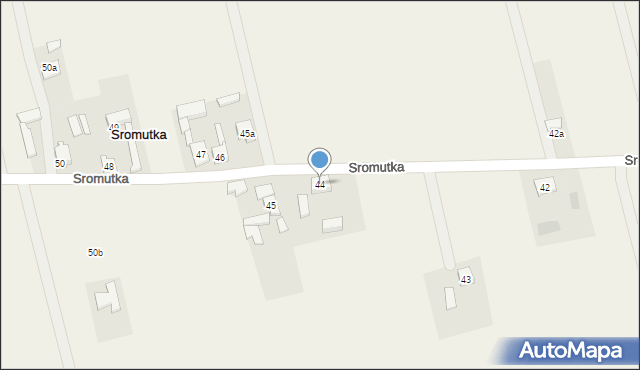 Sromutka, Sromutka, 44, mapa Sromutka