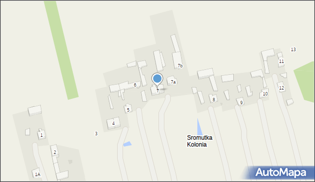 Sromutka, Sromutka, 7, mapa Sromutka