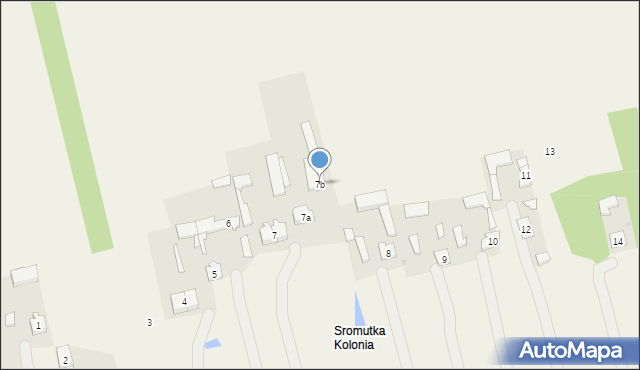 Sromutka, Sromutka, 7b, mapa Sromutka