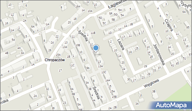 Świętochłowice, Średnia, 12C, mapa Świętochłowice