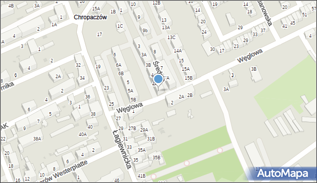 Świętochłowice, Średnia, 4B, mapa Świętochłowice