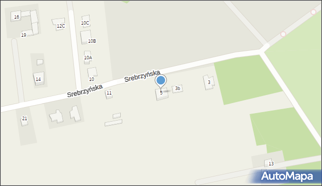 Wola Grzymkowa, Srebrzyńska, 5, mapa Wola Grzymkowa