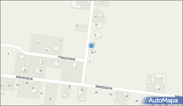 Wronowice, Srebrna, 4, mapa Wronowice
