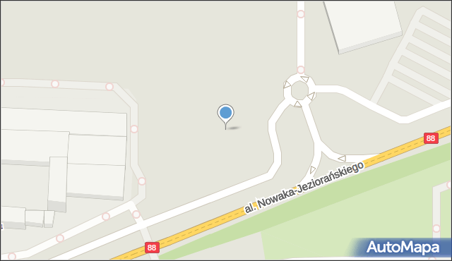Zabrze, Srebrna, 4b, mapa Zabrza