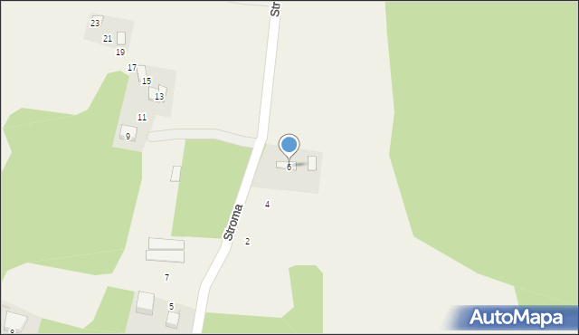 Babice, Stroma, 6, mapa Babice