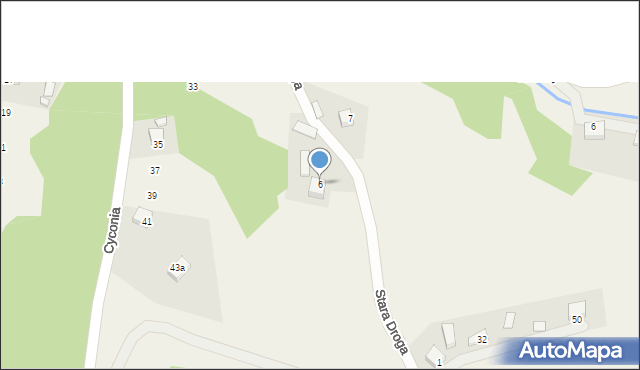 Barcice, Stara Droga, 6, mapa Barcice