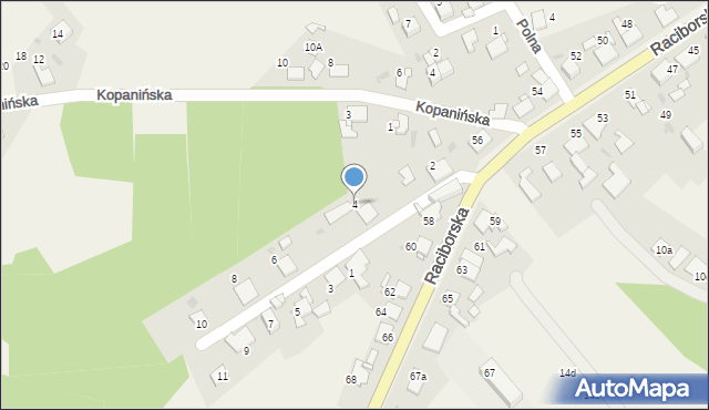 Bargłówka, Stara, 4, mapa Bargłówka