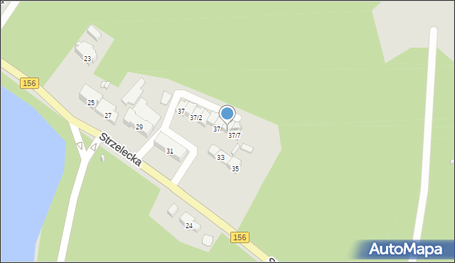 Barlinek, Strzelecka, 37/6, mapa Barlinek