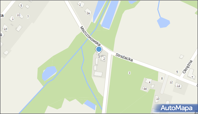 Bartoszówka, Strażacka, 2, mapa Bartoszówka