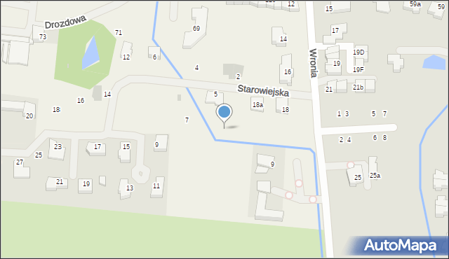 Bezrzecze, Starowiejska, 7h, mapa Bezrzecze