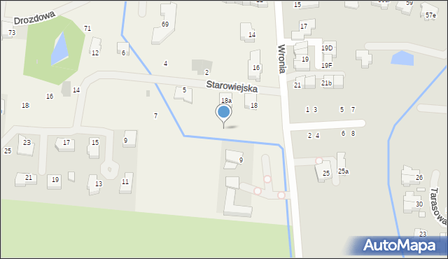 Bezrzecze, Starowiejska, 7l, mapa Bezrzecze