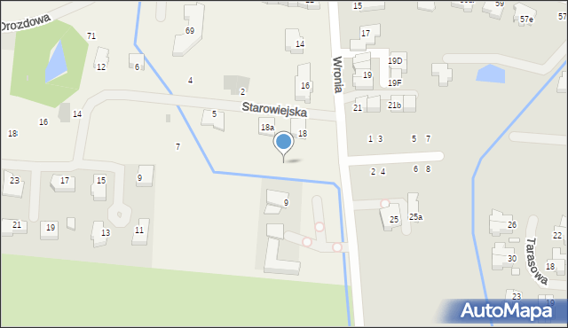 Bezrzecze, Starowiejska, 7m, mapa Bezrzecze