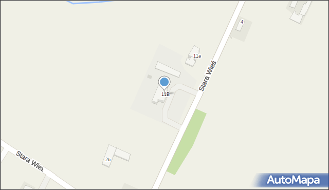 Bezwola, Stara Wieś, 11B, mapa Bezwola