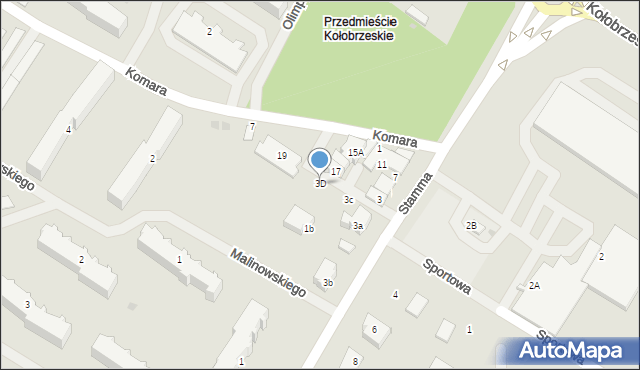 Białogard, Stamma Feliksa, 3D, mapa Białogard