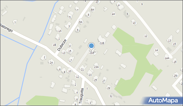 Bielsk Podlaski, Stefana Batorego, 21A, mapa Bielsk Podlaski