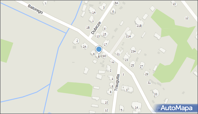 Bielsk Podlaski, Stefana Batorego, 8, mapa Bielsk Podlaski