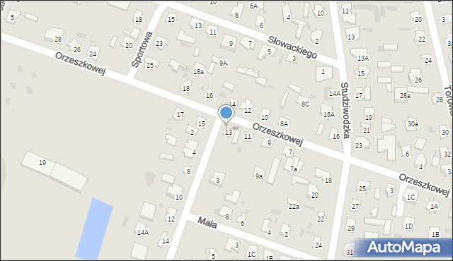 Bielsk Podlaski, Strzelnicza, 1, mapa Bielsk Podlaski