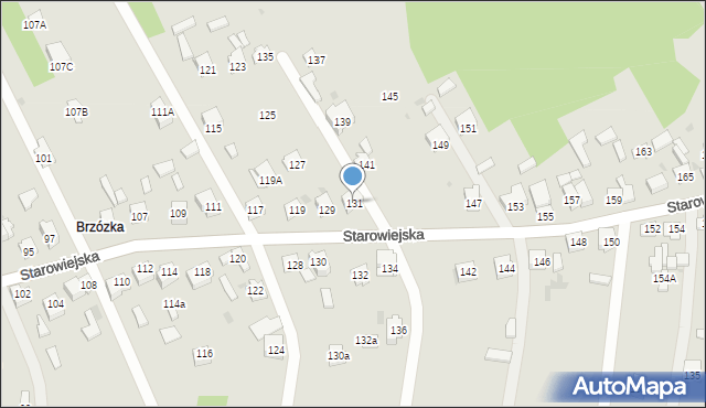 Blachownia, Starowiejska, 131, mapa Blachownia