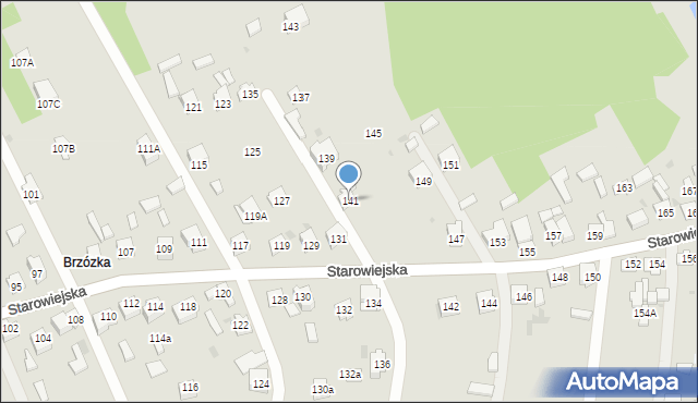 Blachownia, Starowiejska, 141, mapa Blachownia