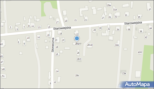 Blachownia, Starowiejska, 28A, mapa Blachownia