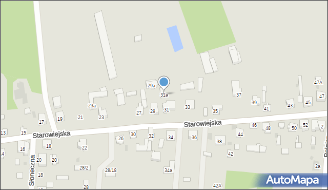 Blachownia, Starowiejska, 31a, mapa Blachownia