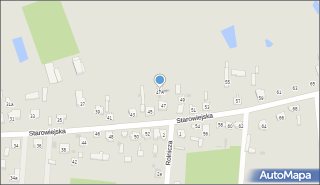 Blachownia, Starowiejska, 47A, mapa Blachownia