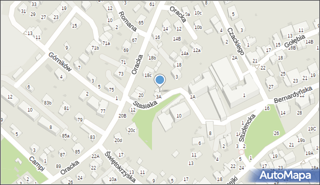 Bochnia, Stasiaka Ludwika, 5, mapa Bochni