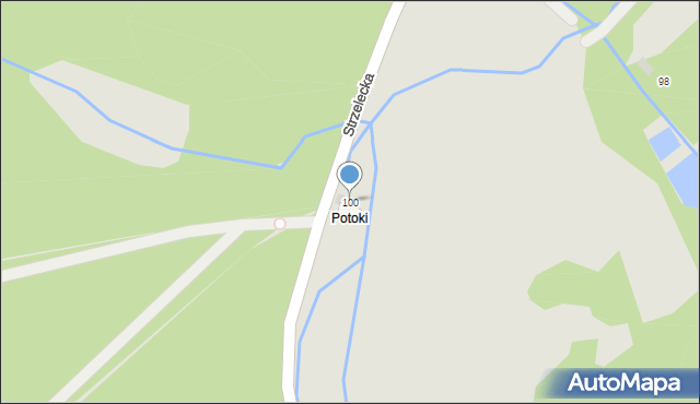 Bochnia, Strzelecka, 100, mapa Bochni