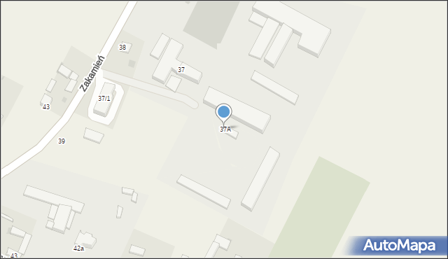 Bogucice Pierwsze, Stara Wieś, 37A, mapa Bogucice Pierwsze