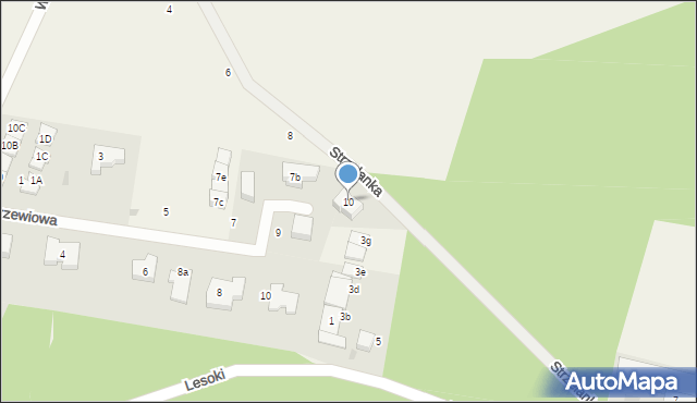 Bojano, Strzelanka, 10, mapa Bojano