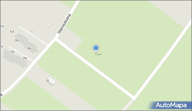 Bolesławiec, Staroszkolna, 40, mapa Bolesławca