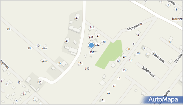 Boszkowo-Letnisko, Starkowska, 152, mapa Boszkowo-Letnisko