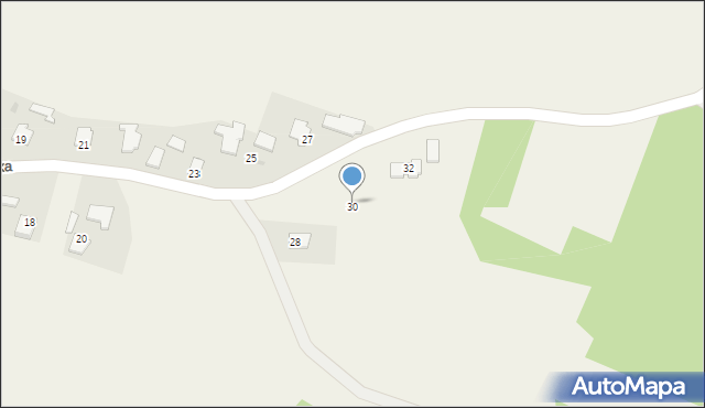 Brzeźnica, Strażacka, 30, mapa Brzeźnica