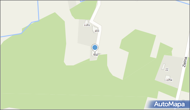 Buczkowice, Stroma, 504, mapa Buczkowice