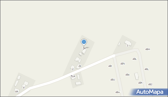 Budki Piaseckie, Stara Piasecznica, 2A, mapa Budki Piaseckie