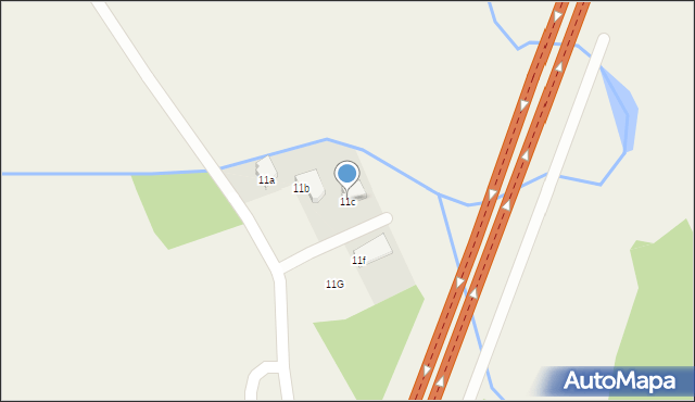 Budzistowo, Stare Miasto, 11c, mapa Budzistowo