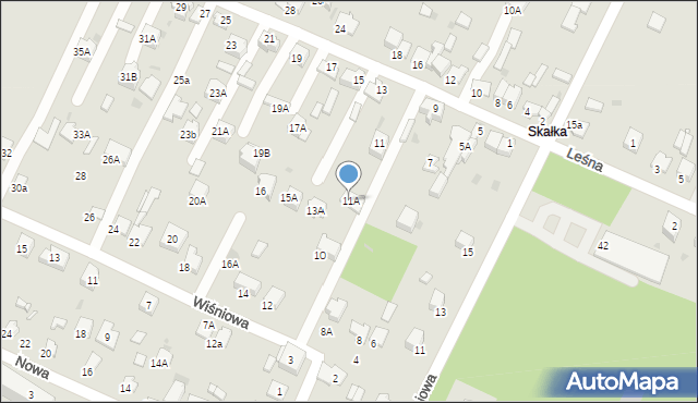 Bukowno, Starczynowska, 11A, mapa Bukowno