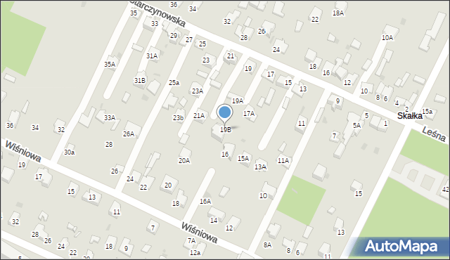 Bukowno, Starczynowska, 19B, mapa Bukowno