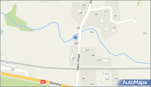 Bulowice, Stara Droga, 300, mapa Bulowice