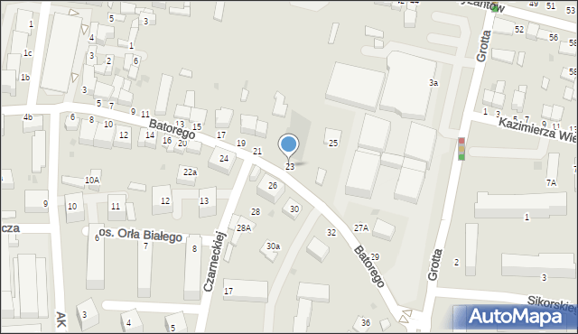 Busko-Zdrój, Stefana Batorego, 23, mapa Busko-Zdrój