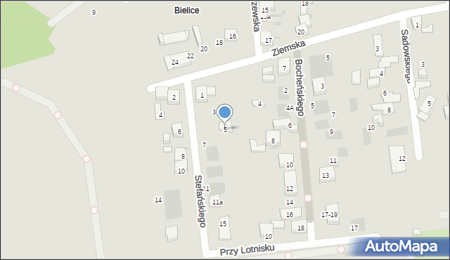 Bydgoszcz, Stefańskiego Walentego, 5, mapa Bydgoszczy